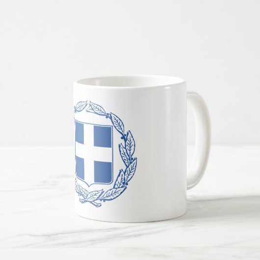 Grieks wapenschild koffiemok (Voorkant rechts)
