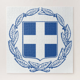 Grieks wapenschild legpuzzel