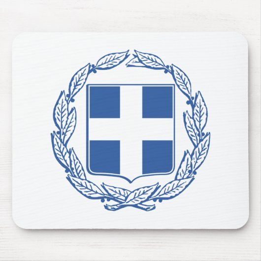 Grieks wapenschild muismat (Voorkant)