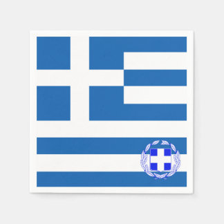 Grieks wapenschild servet