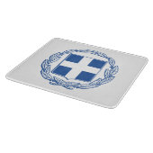 Grieks wapenschild snijplank (Hoek)