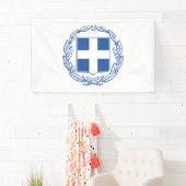 Grieks wapenschild spandoek (Insitu)