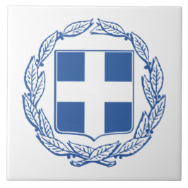 Grieks wapenschild tegeltje