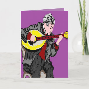 Grieks Wenskaart / Happy Birthday -  langine Kaart