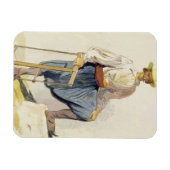 Grieks Woodcutter, 13 juni 1856 (pen, inkt en w/c  Magneet (Horizontaal)