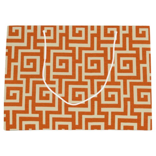 Grieks Zeer belangrijk Sinaasappel Groot Cadeauzakje (Voorkant)