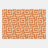 Grieks Zeer belangrijk Sinaasappel Inpakpapier Vel (Voorkant 2)