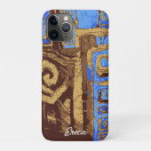 Griekse Abstracte kunst op basis van stamhout Case-Mate iPhone Case (Achterkant)