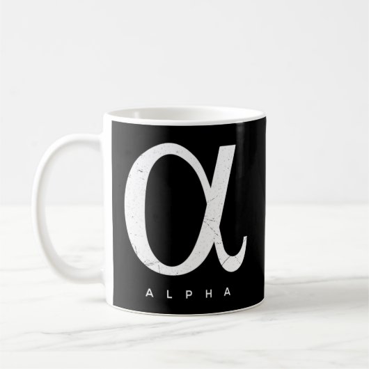 Griekse alfa koffiemok (Links)