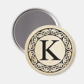 Griekse alfabet Letter Kappa Magneet (Voorkant / Achterkant)