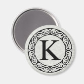 Griekse alfabet Letter Kappa Magneet (Voorkant / Achterkant)