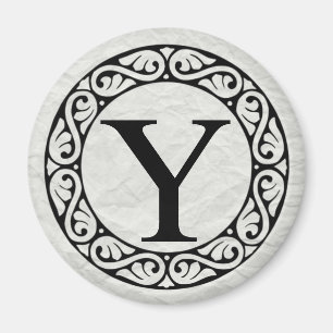 Griekse alfabetbrief Upsilon Magneet