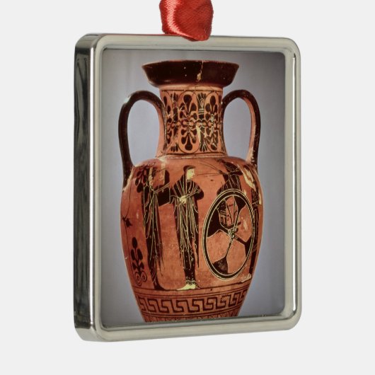 Griekse amphora metalen ornament (Rechts)