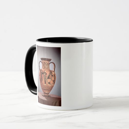 Griekse amphora mok (Voorkant links)