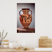 Griekse amphora poster (Keuken)