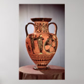 Griekse amphora poster (Voorkant)
