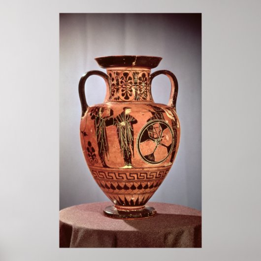 Griekse amphora poster (Voorkant)