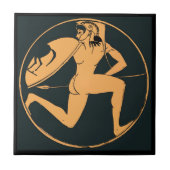 Griekse Antiek kunst Tegeltje (Voorkant)