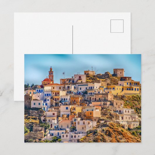 Griekse architectuur briefkaart (Voorkant / Achterkant)