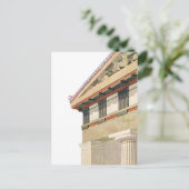  Griekse architectuur, tempel van Athena Briefkaart (Staand voorkant)