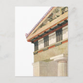  Griekse architectuur, tempel van Athena Briefkaart (Voorkant)