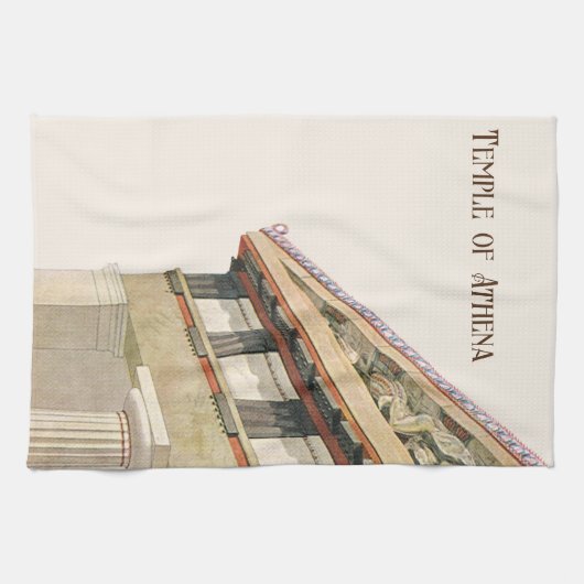 Griekse architectuur, tempel van Athena Theedoek (Horizontaal)