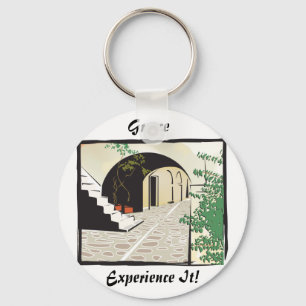 Griekse Archway Sleutelhanger