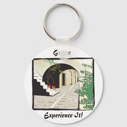 Griekse Archway Sleutelhanger (Voorkant)