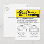 Griekse bijenteelt (netwerken) - Briefkaart (Voorkant / Achterkant)