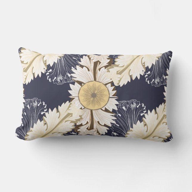  Griekse bladeren met schuifwiel in Tan Kussen (Voorkant)