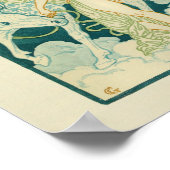 Griekse blauwsterren voor vrouwelijke paarden in L Poster (Hoek)