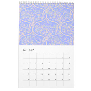 Griekse botanische patronen & scènes kalender
