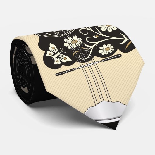 Griekse bouzouki stropdas (Opgerold)