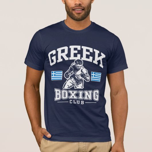 Griekse boxing t-shirt (Voorkant)