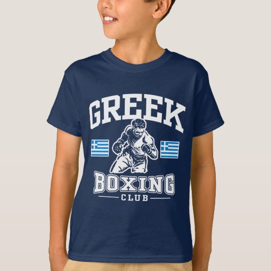 Griekse boxing t-shirt (Voorkant)