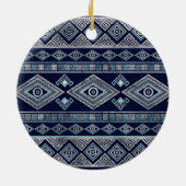 Griekse boze ogen en de belangrijkste versiering v keramisch ornament (Achterkant)