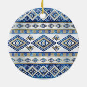 Griekse boze ogen en de belangrijkste versiering v keramisch ornament (Achterkant)