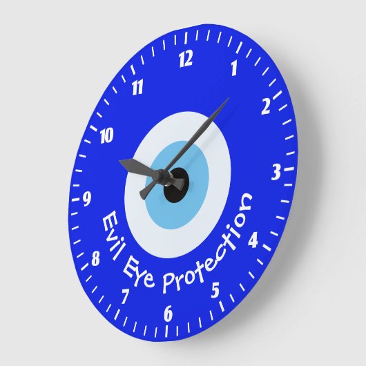 Griekse boze oog grote klok (Hoek)