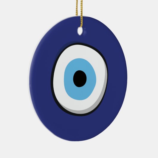 Griekse boze oog keramisch ornament (Rechts)