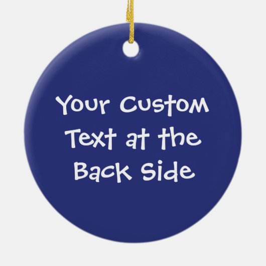 Griekse boze oog keramisch ornament (Achterkant)