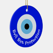 Griekse boze oog keramisch ornament (Rechts)