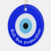 Griekse boze oog keramisch ornament (Links)