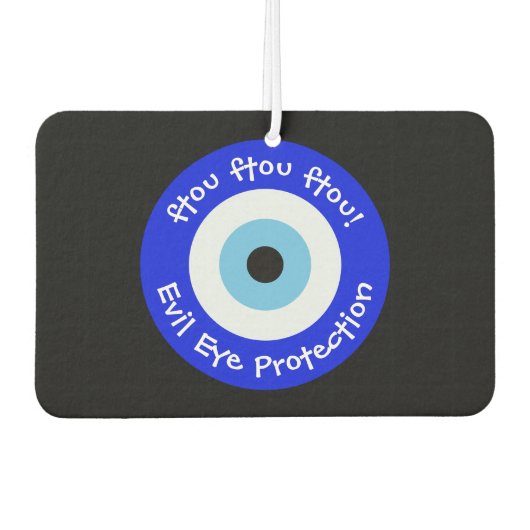 Griekse boze oog luchtverfrisser (Voorkant)