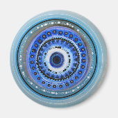 Griekse boze oog magneet (Voorkant)