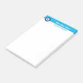 Griekse boze oog post-it® notes (Schuin)