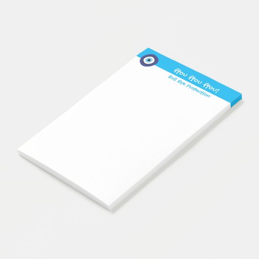 Griekse boze oog post-it® notes (Schuin)