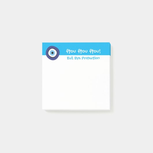 Griekse boze oog post-it® notes (Voorkant)