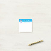 Griekse boze oog post-it® notes (Op bureau)