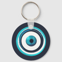 Griekse boze oog sleutelhanger