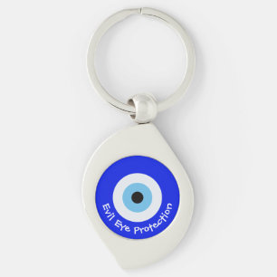 Griekse boze oog sleutelhanger